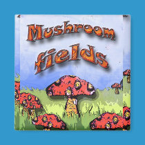 mushroom fields magnets by lissame73 mushroom fields magnets