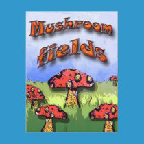 mushroom fields postcards by lissame73 mushroom fields postcards