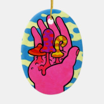 Mushroom Gloom #3 Christmas Ornaments