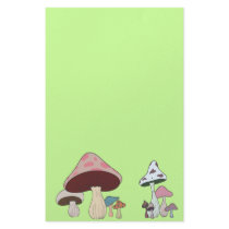 Mushroom Grouping stationery