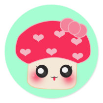 Mushroom Happy stickers