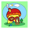 Mushroom House posters