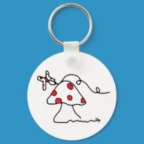 mushroom keychains by lissame73 mushroom keychains