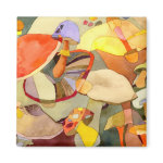 Mushroom Land Magnet magnet