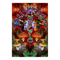Mushroom Magic posters by Jim_From_Within Mushroom Magic posters