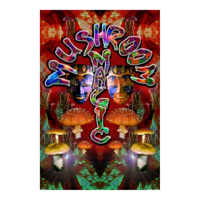 Mushroom Magic Print by Jim_From_Within