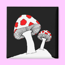 Mushroom Magnet magnets
