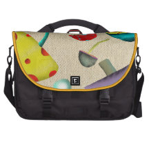 Mushroom Mushy Musrooms Laptop Commuter Bag