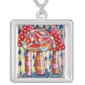 Mushroom Necklace necklace