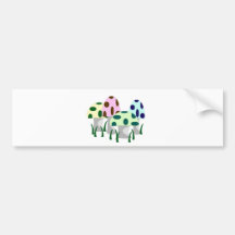 Mushroom Patch Bumper Stickers