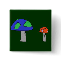 Mushroom pin buttons by serenity_ii Mushroom pin buttons