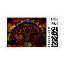 Mushroom Postage Stamps