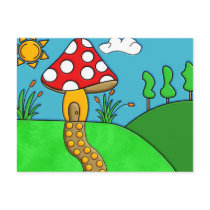 Mushroom postcards by dinatemraz Mushroom postcards