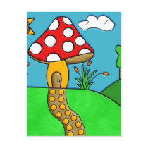 Mushroom postcards by dinatemraz Mushroom postcards