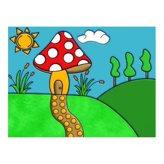 Mushroom print