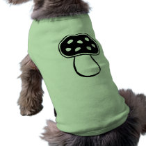 Mushroom Psilocybin Trip pet clothing by nedgey Mushroom Psilocybin Trip pet clothing