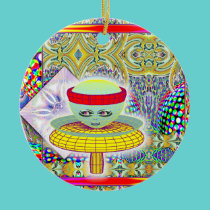 Mushroom Queen Ornament ornaments