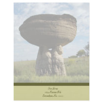 Mushroom Rock letterhead by MAPASUE Mushroom Rock letterhead