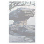 Mushroom sand-stone rock formation, Czech Republic Stationery