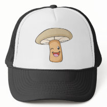 Mushroom Shirt : Cute Happy Mushroom Shirt Hats
