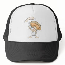 Mushroom Shirts - Mushroom Chef Baker Dough Mesh Hats