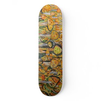 Mushroom skate board