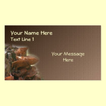 Mushroom Stack Nature Business Card business cards
