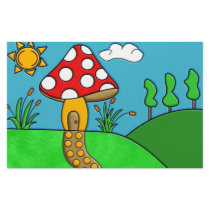 Mushroom stationery