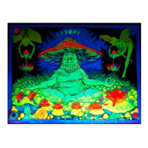 Mushroom Tea Postcard