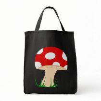 Mushroom Tote Canvas Bag