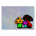 mushroom trio cards by lissame73 mushroom trio cards