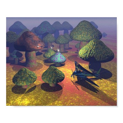 Mushroom Valley Posters by ultracreations