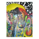 mushroom village poster posters