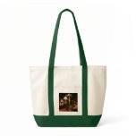 Mushrooms in leaves tote bags