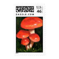 MUSHROOMS IN OIL PASTEL: STAMPS by joyartstamps MUSHROOMS IN OIL PASTEL: STAMPS