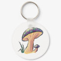 Mushrooms - Keychain by whitefantom Mushrooms - Keychain