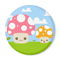Mushrooms Magnet