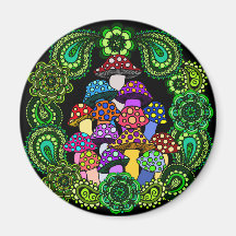 Mushrooms Magnet