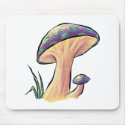 Mushrooms - Mousepad by whitefantom Mushrooms - Mousepad