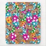 Mushrooms pattern 1 mouse pad