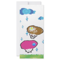 mushrooms rack cards