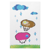 mushrooms stationery