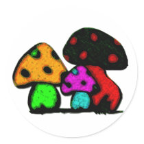 mushroomz stickers by lissame73 mushroomz stickers