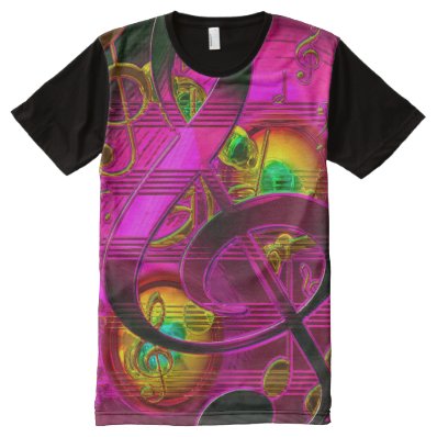 Music 35A-35B Options All-Over Print Shirt