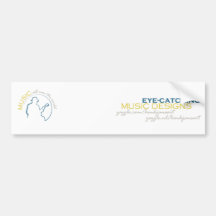 MUSIC all concerning the world - MUSIC DESIGNS Bumper Sticker