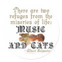 Music and Cats stickers