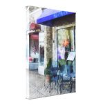 Music And Coffee Cafe Canvas Prints