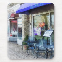 Music And Coffee Cafe mousepads