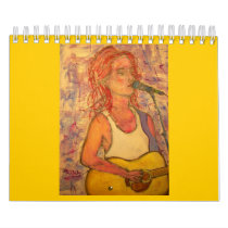 music and landscapes wall calendar