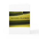 Music and Recording Stationary Greeting Card
